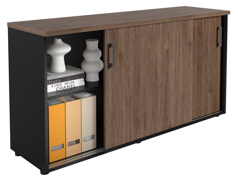 Шкаф NWT 0714 темный орех/антрацит